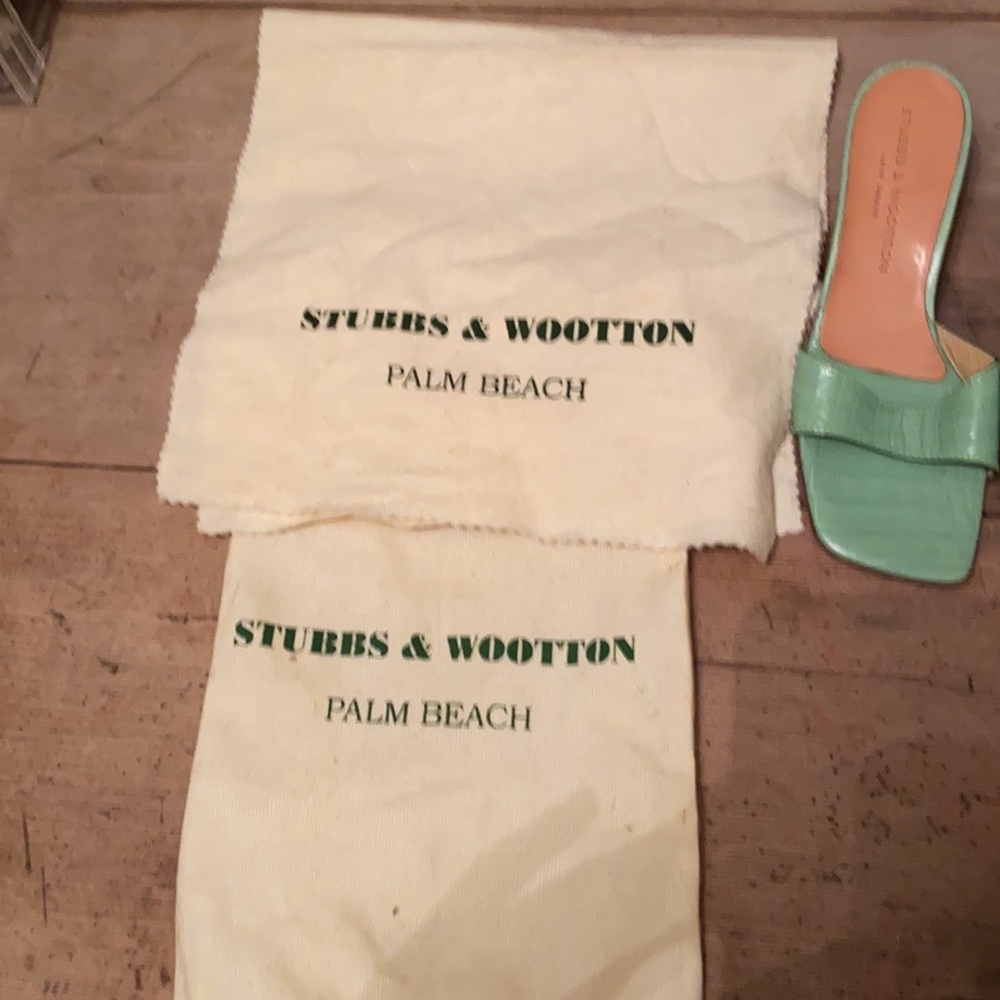 Stubbs Wooten kitten heels